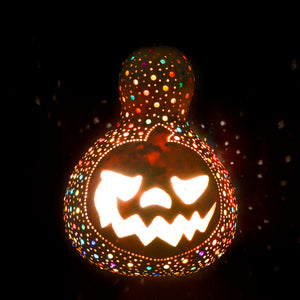 Pumpkin Lamp -Halloween  Natural color | 285