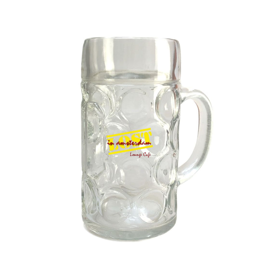 Pitcher Glas 1,3 Liter with "Lost in Amsterdam" Logo