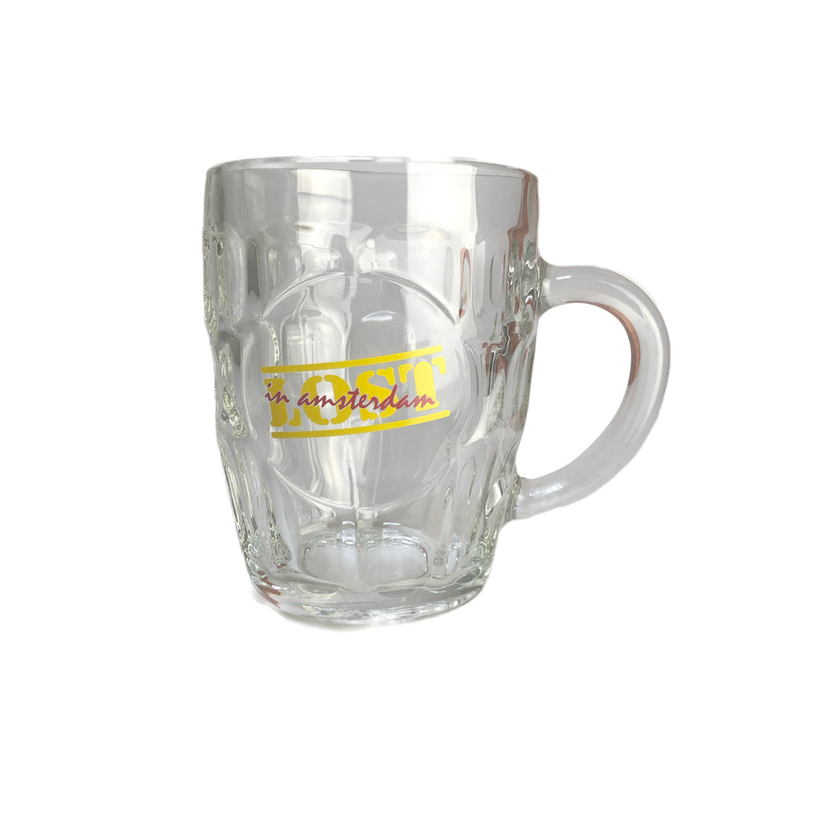Pint Glass 0,51 L with "Lost in Amsterdam" Logo