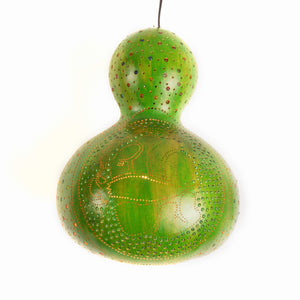 Pumpkin Lamp - Joint in Hand (Green)