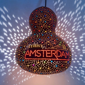 Pumpkin Lamp - Amsterdam Landmarks (Red)